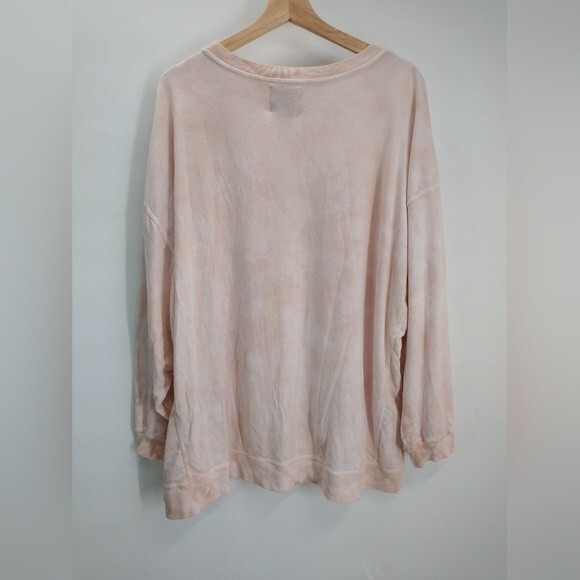 Found Sweatshirt Tie Dye Size M Oversized Pullover - Picture 4 of 11